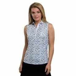 Zero Restriction Ladies Tae Sleeveless Polo Shirt Caicos (533)