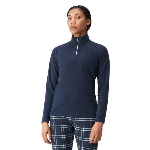 Rohnisch Ladies Amy Fleece ½ Zip Top Navy