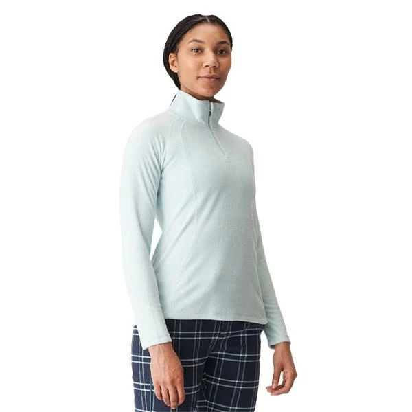 Rohnisch Ladies Amy Fleece ½ Zip Top Pastel Blue