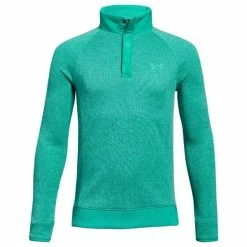 Under Armour Junior - Boys Storm ½ Zip Snap Top Green (349)
