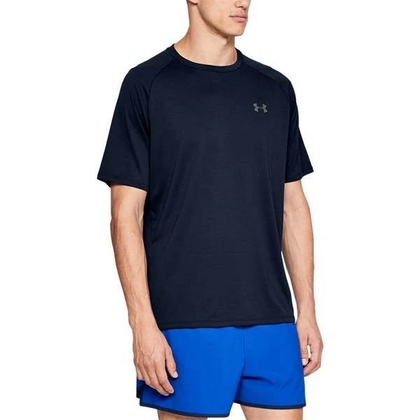 Under Armour Gents Tech 2.0 Short Sleeve T-Shirt Academy (408) - Image 3