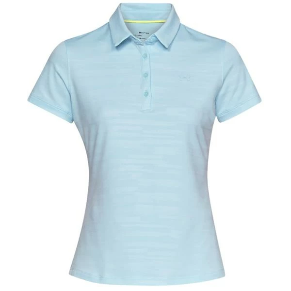 Under Armour Ladies Zinger Novelty Polo Shirt Blue (451)