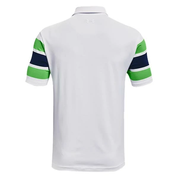 Under Armour Gents Playoff 2.0 Polo Shirt White - Academy (138) - Image 2