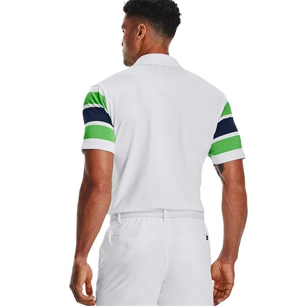 Under Armour Gents Playoff 2.0 Polo Shirt White - Academy (138) - Image 4