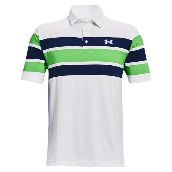 Under Armour Gents Playoff 2.0 Polo Shirt White - Academy (138)