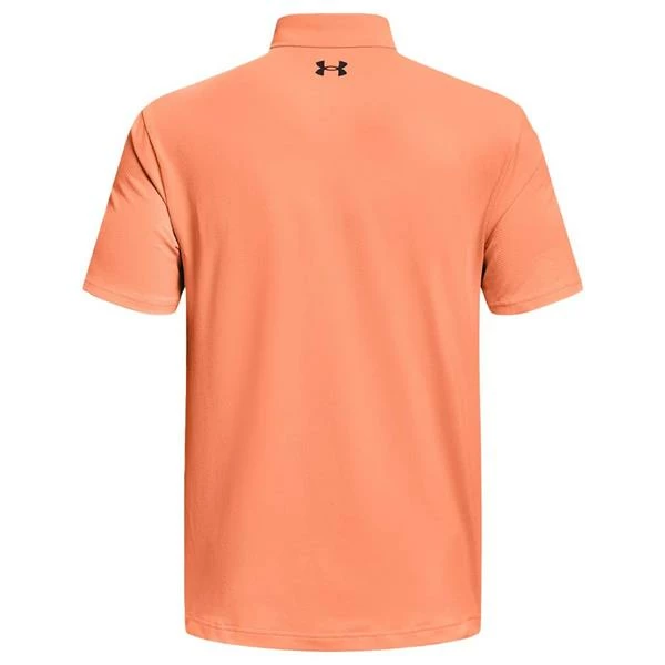 Under Armour Gents Performance 2.0 Polo Shirt Afterglow - Pitch Grey (Orange 864) - Image 2