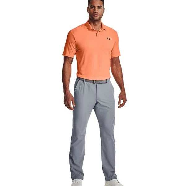 Under Armour Gents Performance 2.0 Polo Shirt Afterglow - Pitch Grey (Orange 864) - Image 5