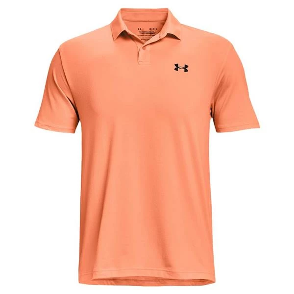 Under Armour Gents Performance 2.0 Polo Shirt Afterglow - Pitch Grey (Orange 864)