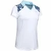 Under Armour Ladies Zinger Blocked Polo Shirt White (100)