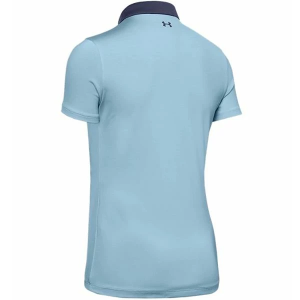 Under Armour Ladies Zinger Polo Shirt Blue (494) - Image 2