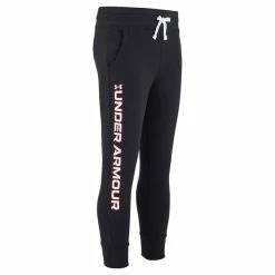 Under Armour Junior - Girls Rival Fleece Joggers Black (001)