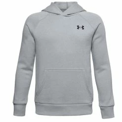 Under Armour Junior - Boys Rival Cotton Hoodie Grey (011)
