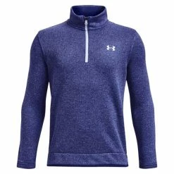 Under Armour Junior - Boys ½ Zip SweaterFleece Bauhaus Blue (456)