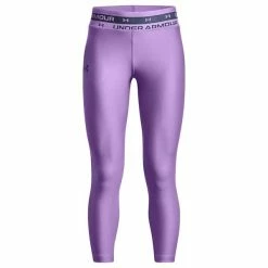 Under Armour Girls HeatGear Crops Youths Lilac (560)