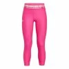 Under Armour Girls HeatGear Crops Youths Pink (695)