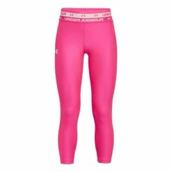 Under Armour Girls HeatGear Crops Youths Pink (695)