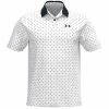Under Armour Gents Performance Printed Polo Shirt White (100)