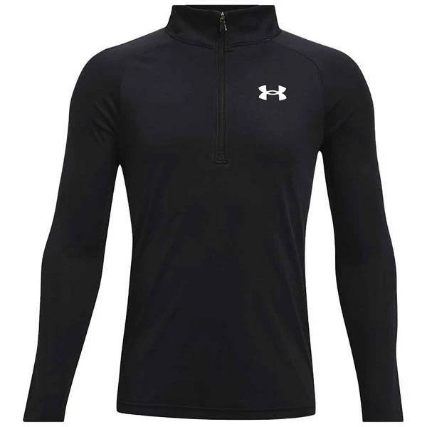 Under Armour Junior - Boys Tech 2.0 ½ Zip Top Black (001)
