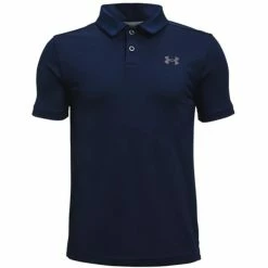 Under Armour Boys Performance Polo Navy (408)