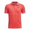 Under Armour Boys Performance Polo Red (820)