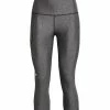 Under Armour Ladies HeatGear® Armour No-Slip Waistband Capri Charcoal (019)