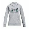 Under Armour Kids Rival Core Logo Hoodie Steel (035)