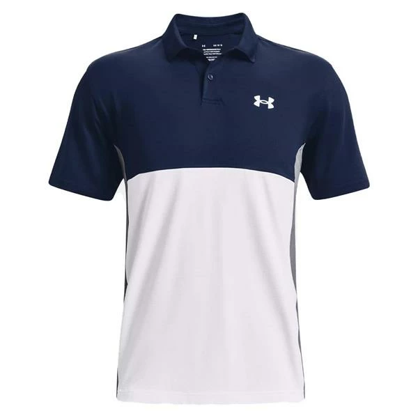 Under Armour Gents Performance Blocked Polo Shirt Academy (408)