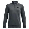 Under Armour Junior - Boys Armour Fleece ¼ Zip Top Youths Pitch Grey (012)