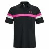 Under Armour Gents Tee To Green Color Block Polo Shirt Black (001)
