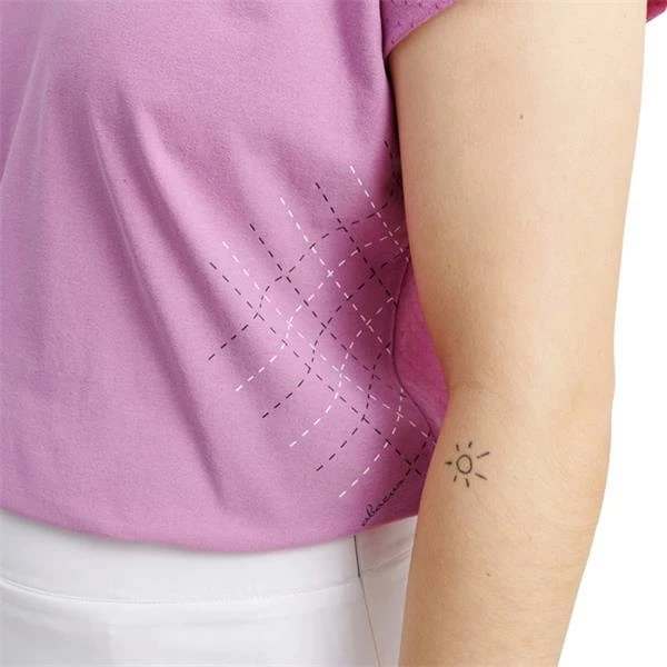 ABACUS Ladies Erin Loosefit Cup Sleeve Iris (412) - Image 5