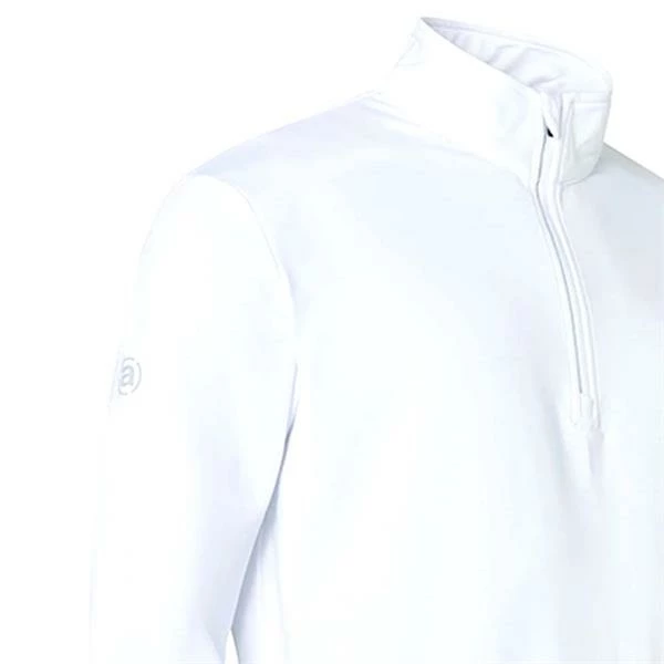 ABACUS Junior Dunbar ½ Zip Fleece White - Image 2