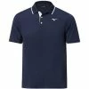 Mizuno Gents QD Comp Plus Polo Shirt Deep Navy
