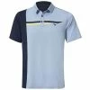 Mizuno Gents QD Elite Panel Polo Shirt Blue Bell