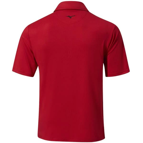 Mizuno Gents QD Elite Gradient Polo Shirt Red - Image 2
