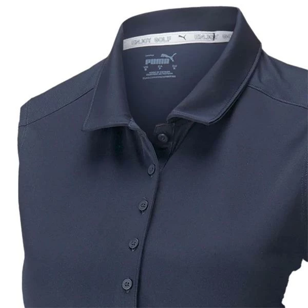 Puma Ladies Gamer Sleeveless Polo Navy Blazer - Image 3