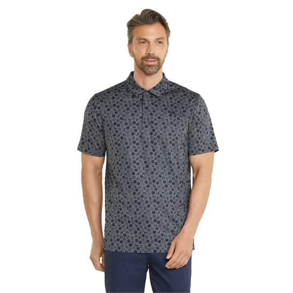 Puma Gents MATTR Beach Day Trip Polo Shirt Quiet Shade - Navy Blazer - Image 3