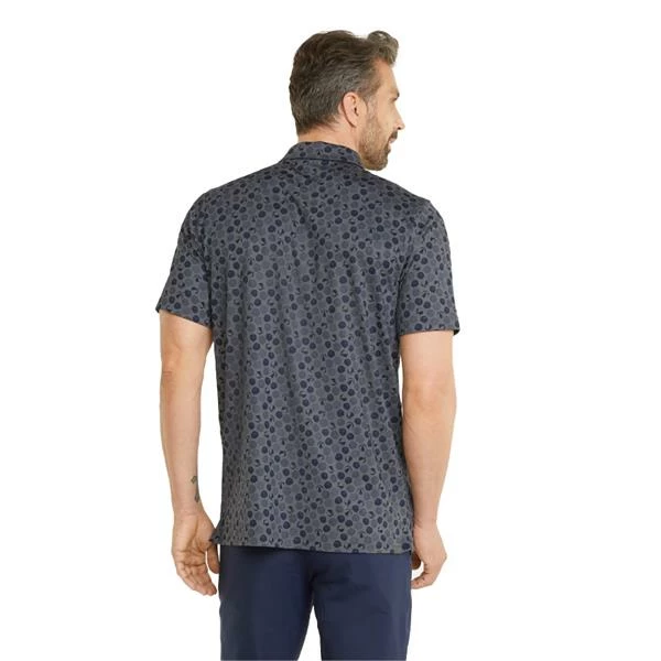 Puma Gents MATTR Beach Day Trip Polo Shirt Quiet Shade - Navy Blazer - Image 4