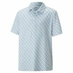 Puma Junior - Boys Mattr Pineapples Polo Shirt Evening Sky
