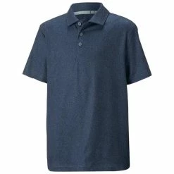 Puma Junior - Boys Cloudspun Primary Polo Shirt Evening Sky