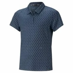 Puma Junior - Girls Mattr Love H8 Polo Shirt Bright White - Navy Blazer