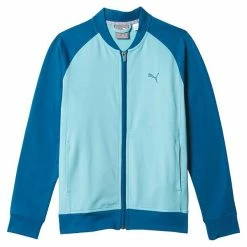 Puma Junior - Boys Stealth Full Zip Jacket Digi Blue