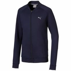 Puma Junior - Boys Stealth Full Zip Jacket Peacoat