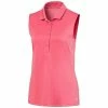 Puma Ladies Sleeveless Rotation Polo Georgia Peach
