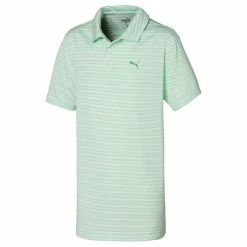 Puma Junior - Boys Links Polo Shirt Mist Green