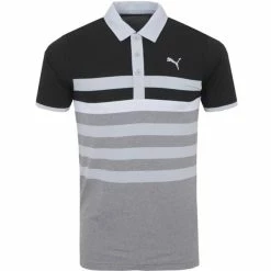Puma Gents MATTR One Way Polo Shirt Black - High Rise