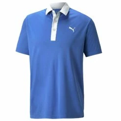 Puma Gents Gamer Polo Shirt Bright Cobalt - High Rise