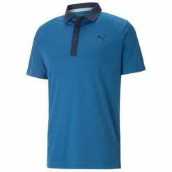 Puma Gents Gamer Polo Shirt Evening Sky - Navy Blazer
