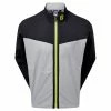 FootJoy Gents HydroLite Waterproof Jacket Black - Grey - Lime