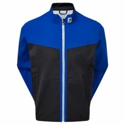 FootJoy Gents HydroLite Waterproof Jacket Royal - Black - Silver