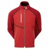 FootJoy Gents Hydro Tour Waterproof Jacket Red Tonal